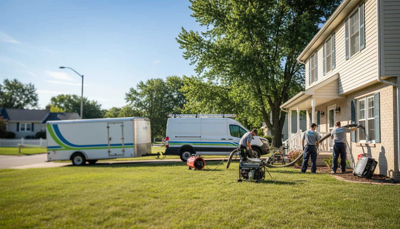 Flooded Basement Restoration And Cleanup With Repair in Spencer, NE near me